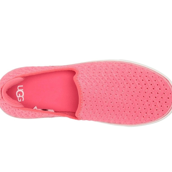 UGG Unisex-Child K Caplan Slip-on Sneaker Size 1 - Picture 3 of 8